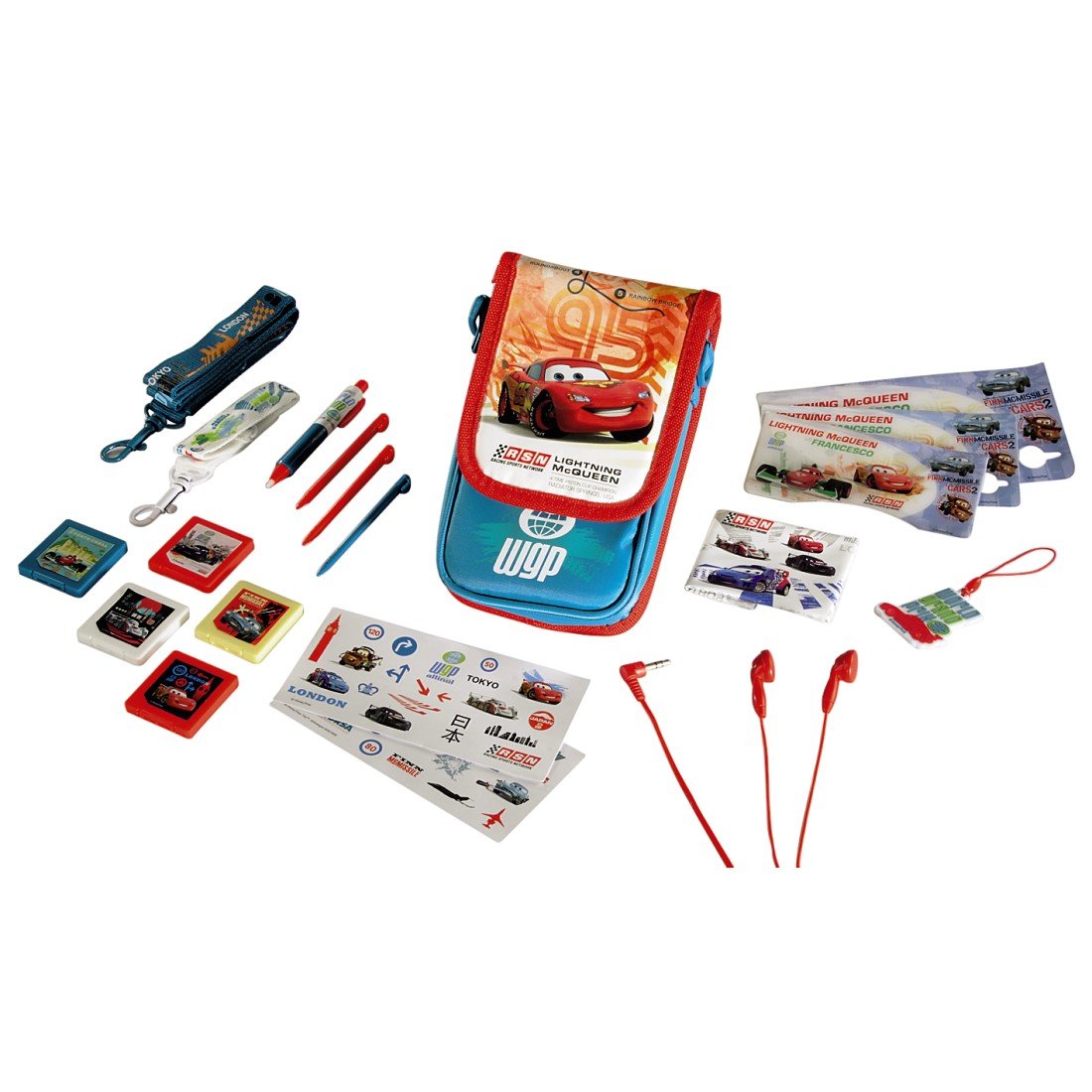 Kit BG Games Cars 2 - accessoires de jeu sur PC (couleur bleu, multicolore, rouge, blanc) Kit BG Games Cars 2 - accessoires de jeu sur PC (couleur bleu, multicolore, rouge, blanc)
